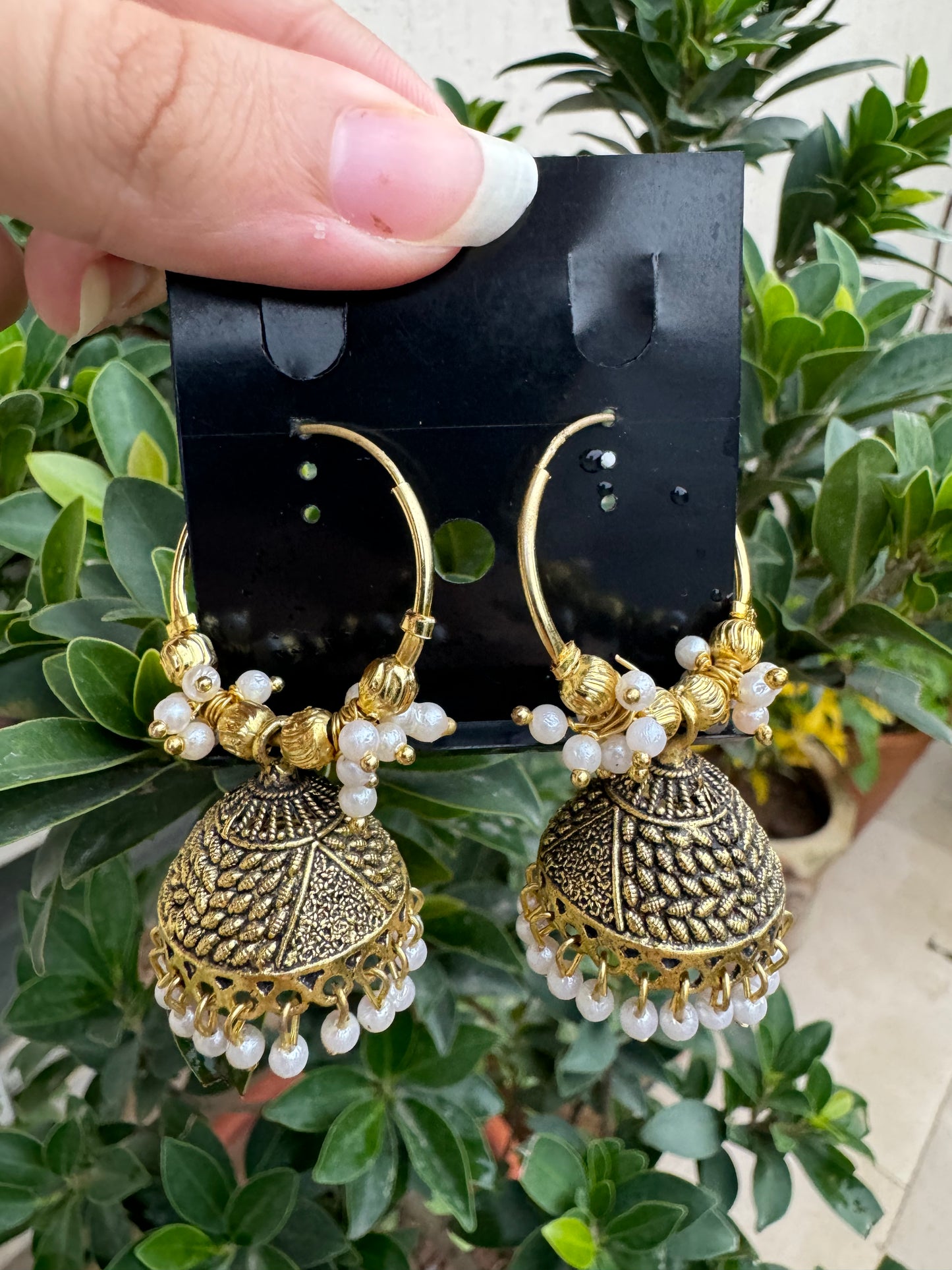 Golden Bali Jhumka